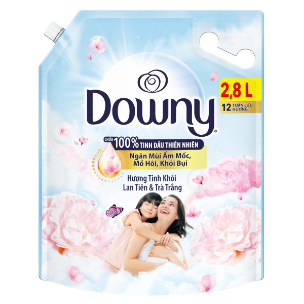 Nước Xả Vải Downy Tinh Khôi Túi 2.8L