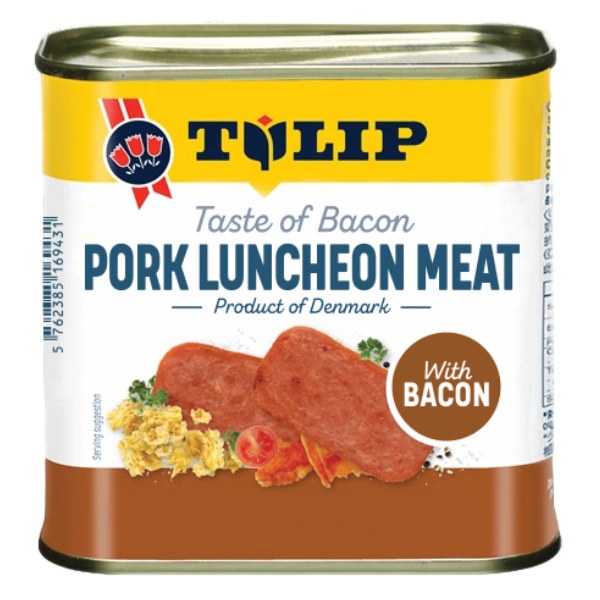 Thịt Hộp Tulip Bacon Pork Luncheon Meat 340G