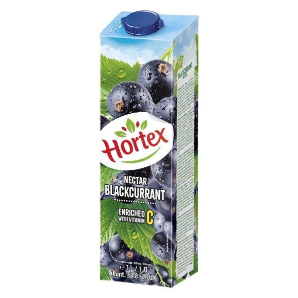 Nước Ép Hortex Quả Lý Đen Hộp 1L
