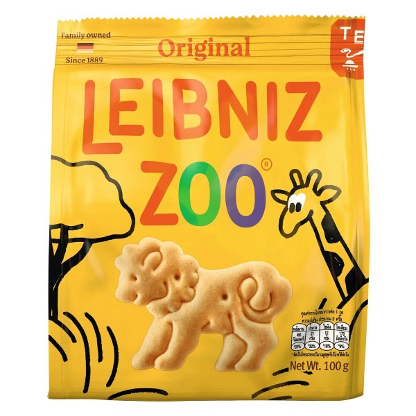 Bánh Quy Leibniz Zoo Bơ 100G