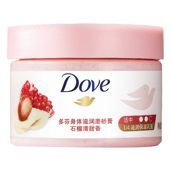 Tẩy Tế Bào Chết Dove Lựu Đỏ Hộp 298G