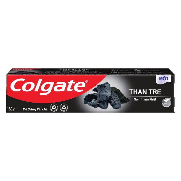 Kem Đánh Răng Colgate Natural Pure Clean Charcoal 180G