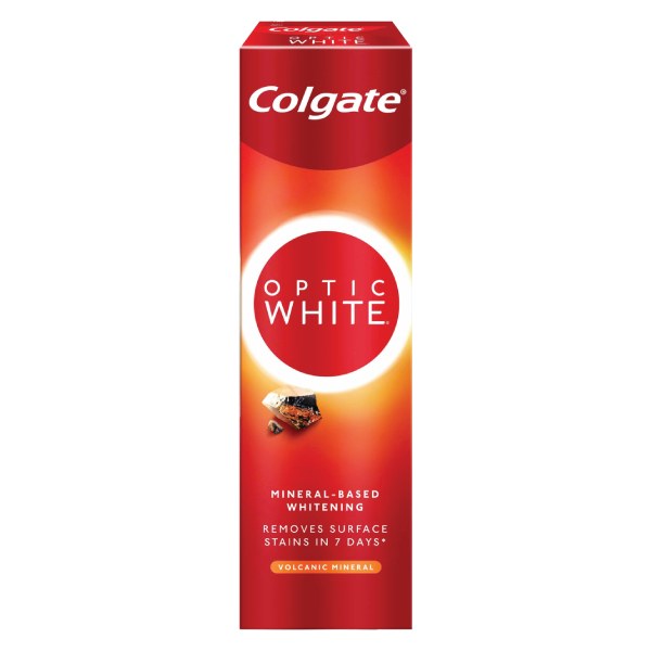 Kem Đánh Răng Colgate Optic White Volcanic Mineral 100G