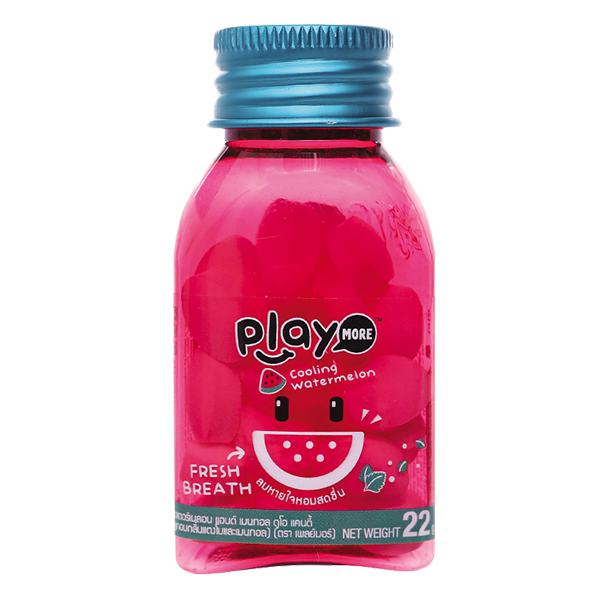 Kẹo Playmore Vị Dưa Hấu Hũ 22G