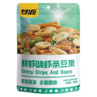 Hạt Dinh Dưỡng & Snack Que Vị Tôm Ganyuan Cam Nguyên Gói 208G