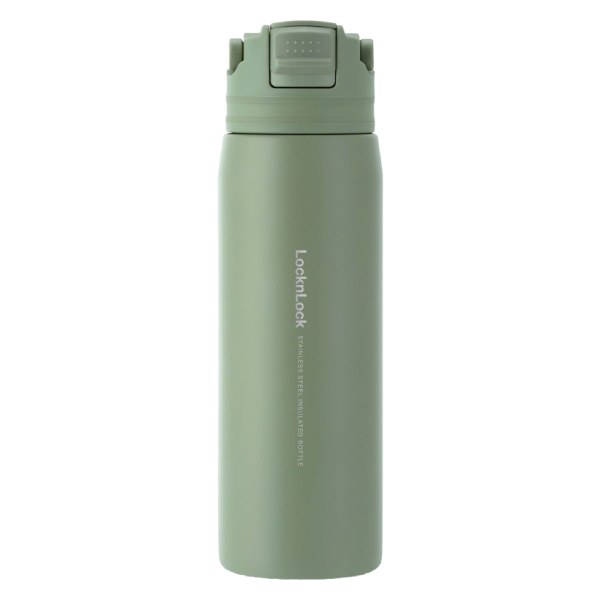 Bình Giữ Nhiệt LocknLock Active One-Touch Tumbler LHC3321GRN 700Ml Xanh Lá