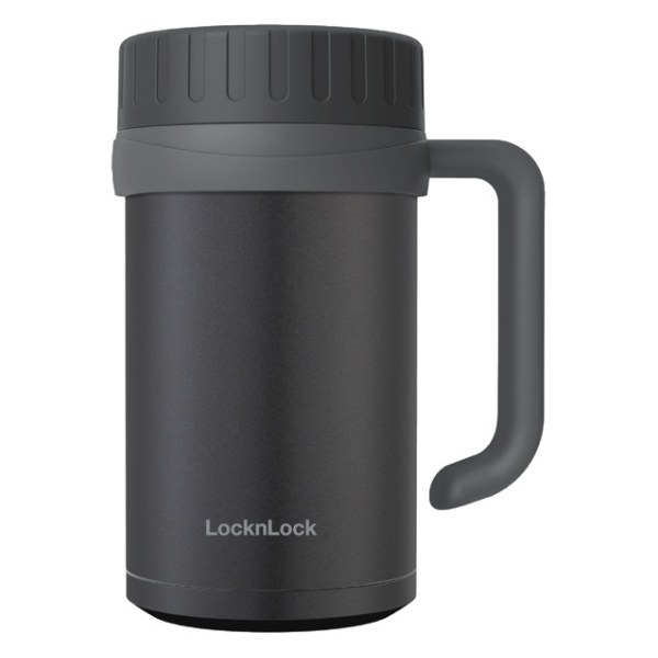 Ca Giữ Nhiệt Basic Table Mug LocknLock LHC9002B 500Ml Màu Đen