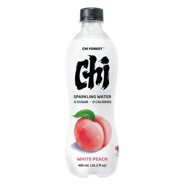 Nước Có Ga Không Đường Chi Forest Vị Đào Chai 480Ml