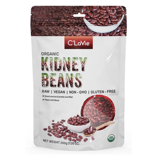 Đậu Đỏ Kidney Hữu Cơ C'Lavie Organic Túi 200G