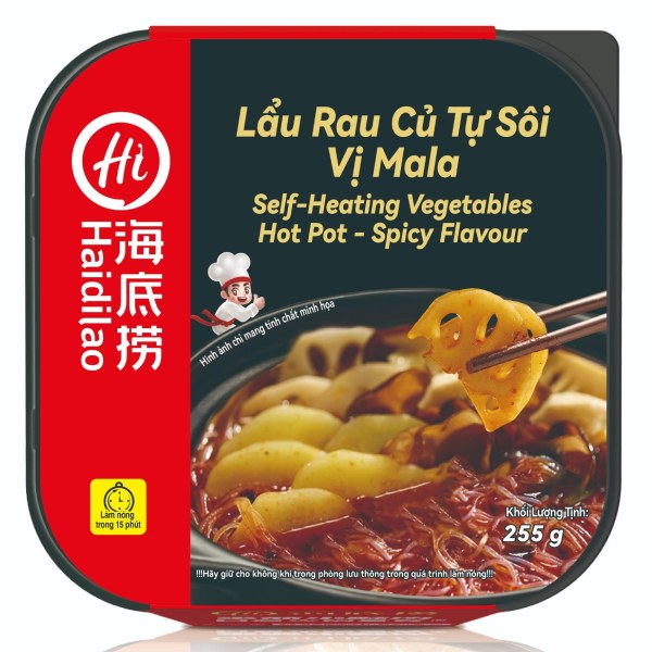 Lẩu Tự Sôi Haidilao Rau Củ Mala 195G