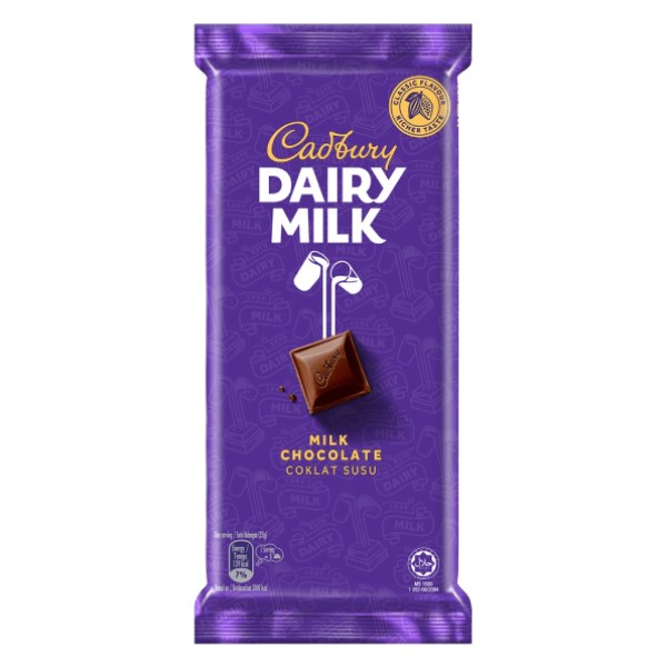 Socola Cadbury Sữa Thanh 135G