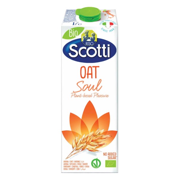 Sữa Yến Mạch Hữu Cơ Riso Scotti Tự Nhiên 1L
