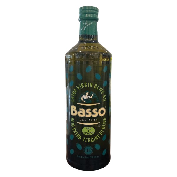 Dầu Olive Extra Virgin Basso Chai 1L