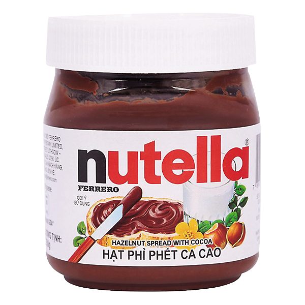 Bơ Hạt Phỉ Phết Cacao Nutella Hũ 200G