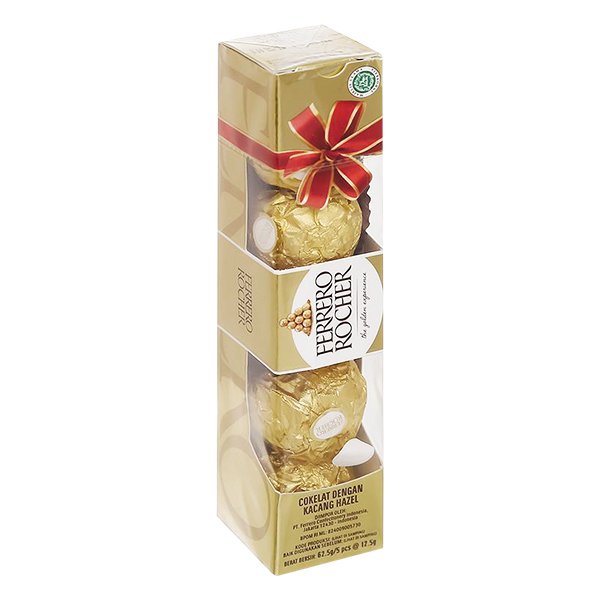 Socola Ferrero Rocher Hộp 5 Viên 62.5G