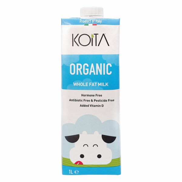 Sữa Bò Hữu Cơ Koita Nguyên Kem 1L