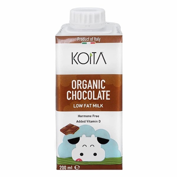 Sữa Bò Hữu Cơ Koita Socola Ít Béo 200Ml