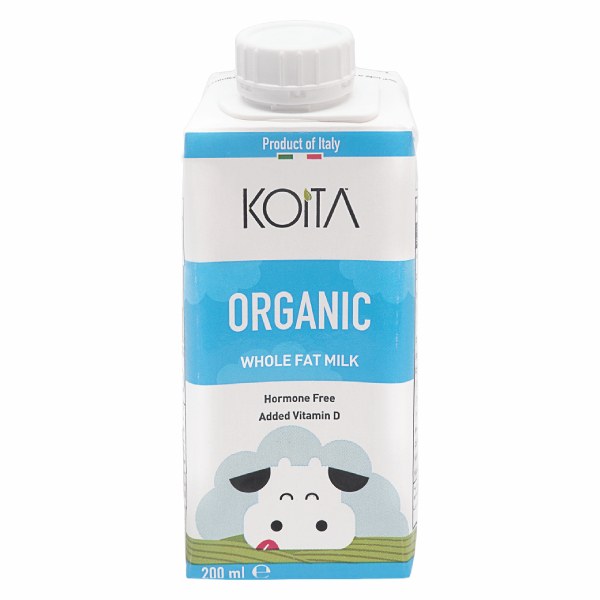 Sữa Bò Hữu Cơ Koita Nguyên Kem 200Ml