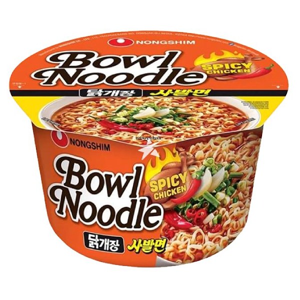 Mì Gà Cay Nongshim Tô 100G