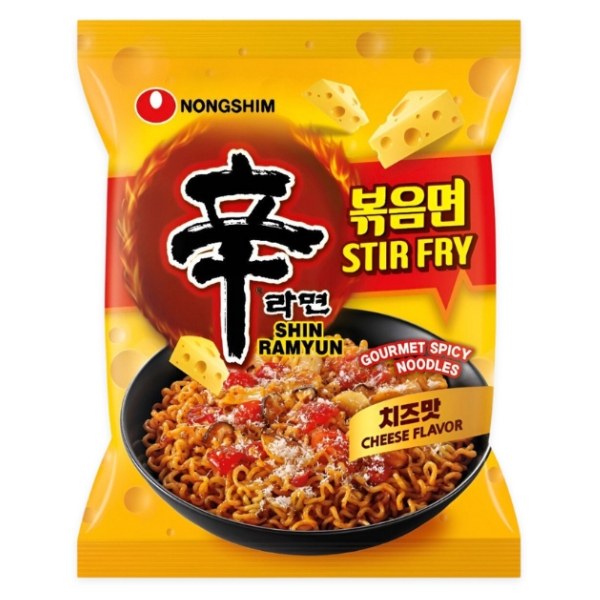 Mì Trộn Shin Ramyun Phô Mai Gói 136G