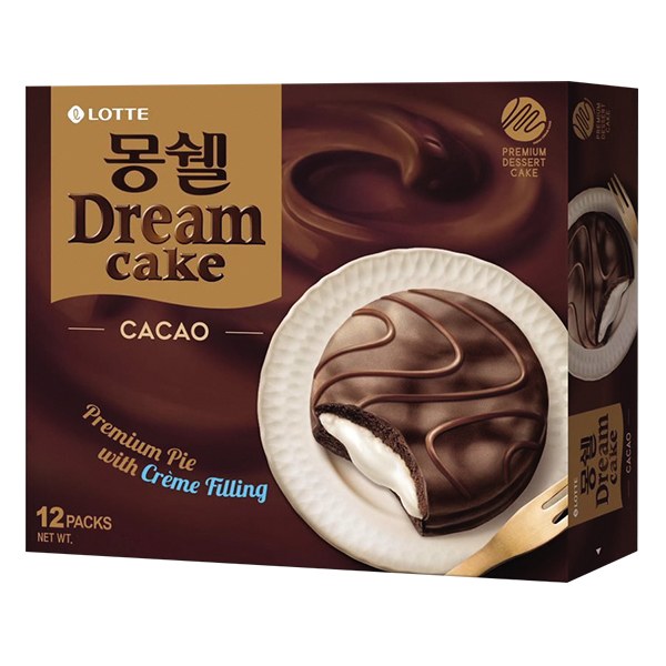 Bánh Chocopie Dream Cake Lotte Vị Cacao 408G