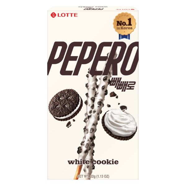 Bánh Que Lotte Pepero White Cookie 32G