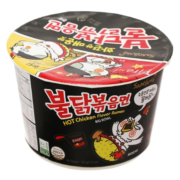 Mì Khô Gà Cay Samyang Tô 105G