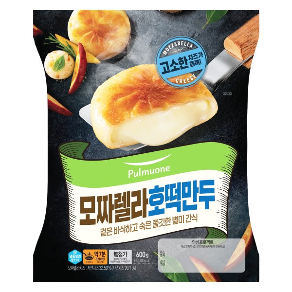 Bánh Hotteok Pulmuone Phô Mai Mozzarella 600G