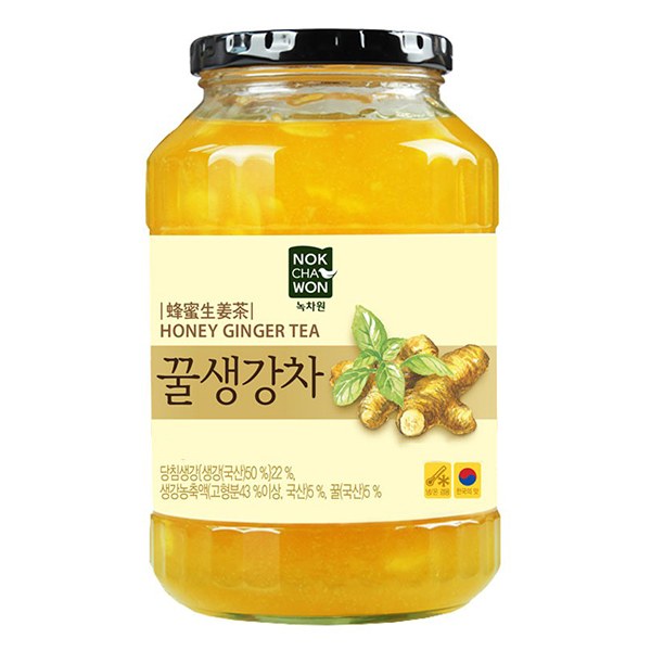 Trà Gừng Mật Ong Nokchawon Hũ 580G