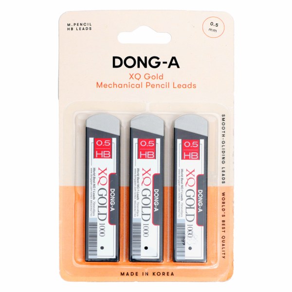 Lô 3 Hộp Ngòi Chì Kim Dong-A HB 0.5Mm