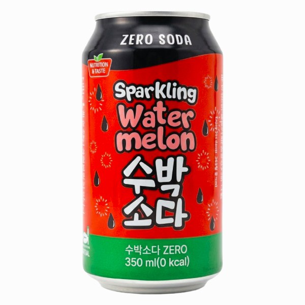 Nước Trái Cây Có Ga SFC Bio Zero Dưa Hấu Lon 350Ml