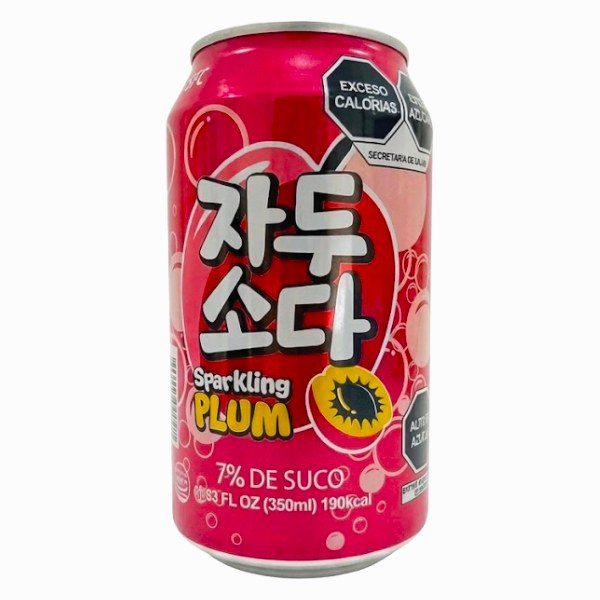 Nước Trái Cây Có Ga SFC Vị Mận Lon 350Ml