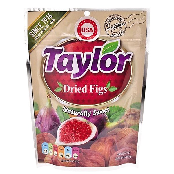 Trái Vả Khô Taylor Gói 190G