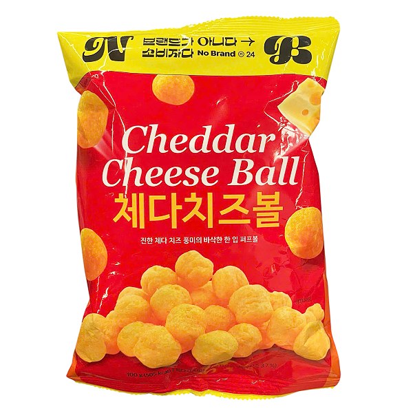Snack Phô Mai Cheddar No Brand Gói 100G