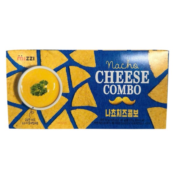 Snack Nacho Mizzi Chấm Sốt Phô Mai Hộp 93G