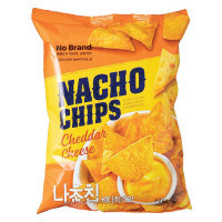Snack Nacho Phô Mai Cheddar No Brand Gói 70G