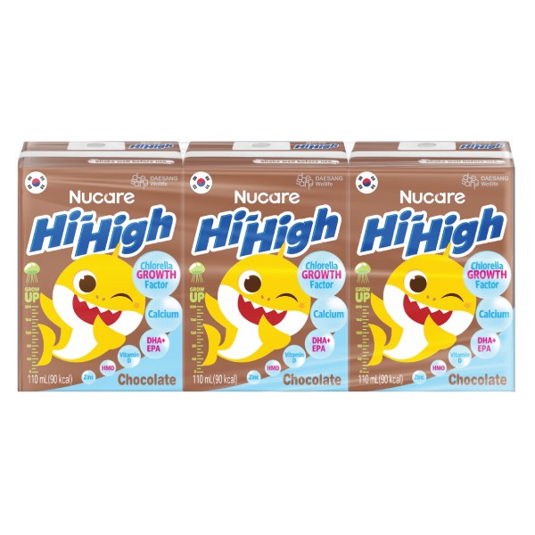 Lốc 6 Sữa Dinh Dưỡng Nucare Hi High Vị Socola Hộp 110Ml