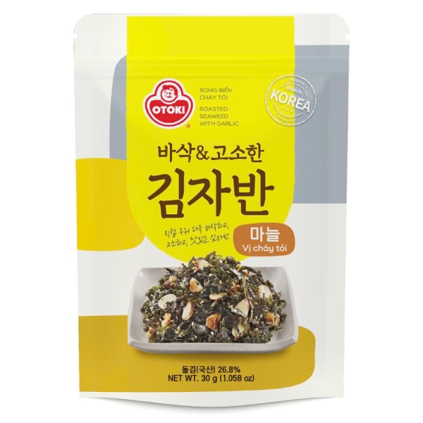 Rong Biển Cháy Tỏi Otoki Gói 30G