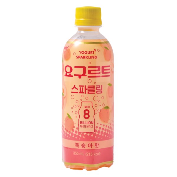 Nước Sữa Chua Bling Đào Chai 355Ml