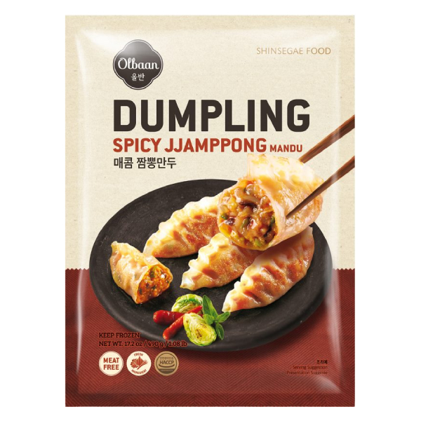 Bánh Xếp Olbaan Nhân Jjambbong Cay 490G