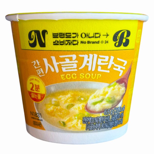 Canh Ăn Liền No Brand Sườn Trứng Hộp 6.5G