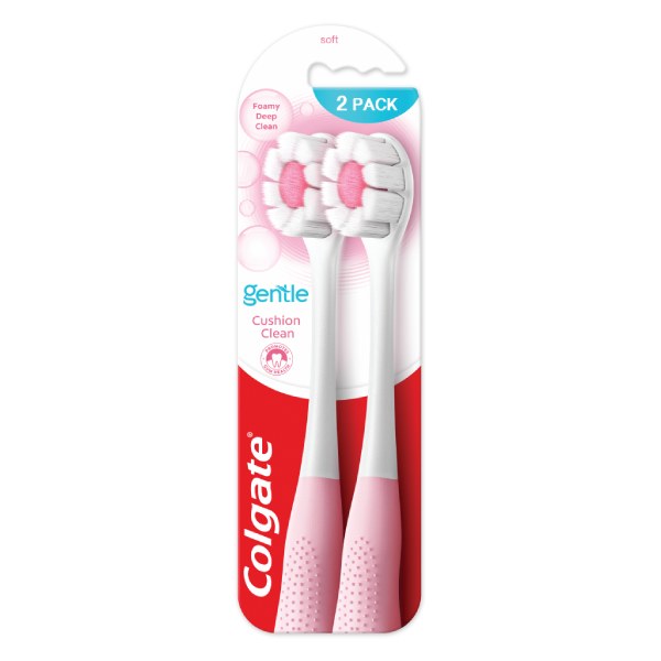 Bộ 2 Bàn Chải Đánh Răng Colgate Cushion Clean