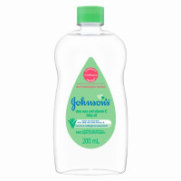 Dầu Dưỡng Ẩm Massage Johnson's Baby Aloe Vera & Vitamin E 200Ml