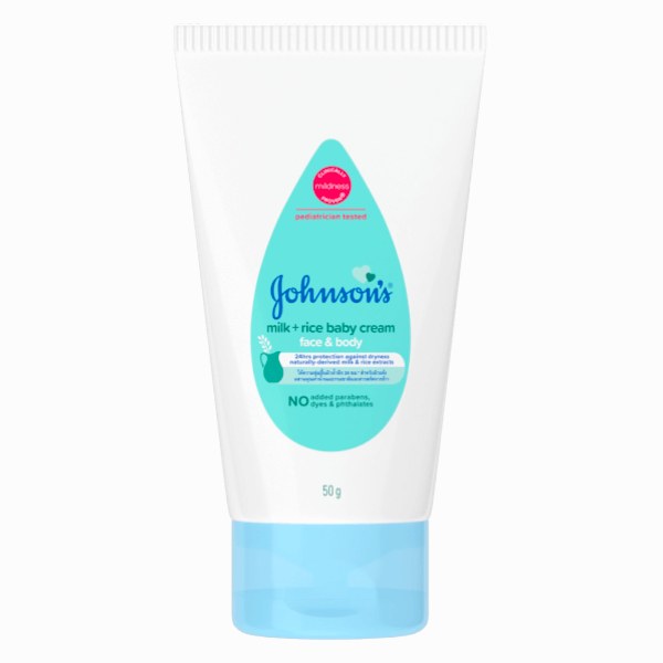 Kem Dưỡng Da Johnson Sữa & Gạo 50G
