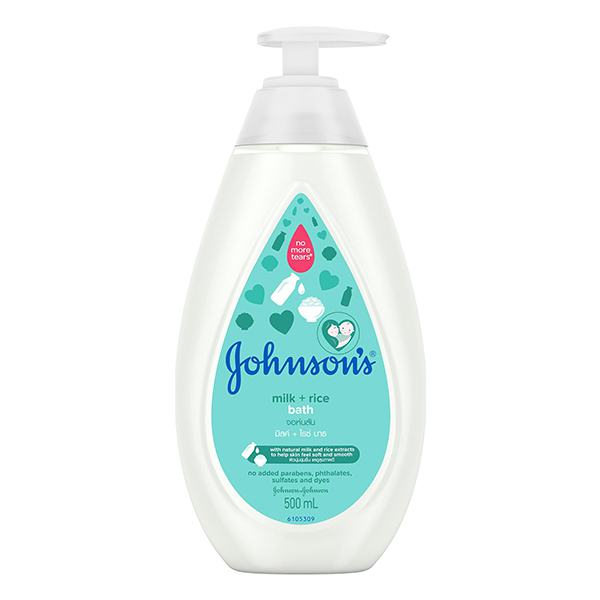 Sữa Tắm Johnson's Baby Chứa Sữa & Tinh Chất Gạo 500Ml