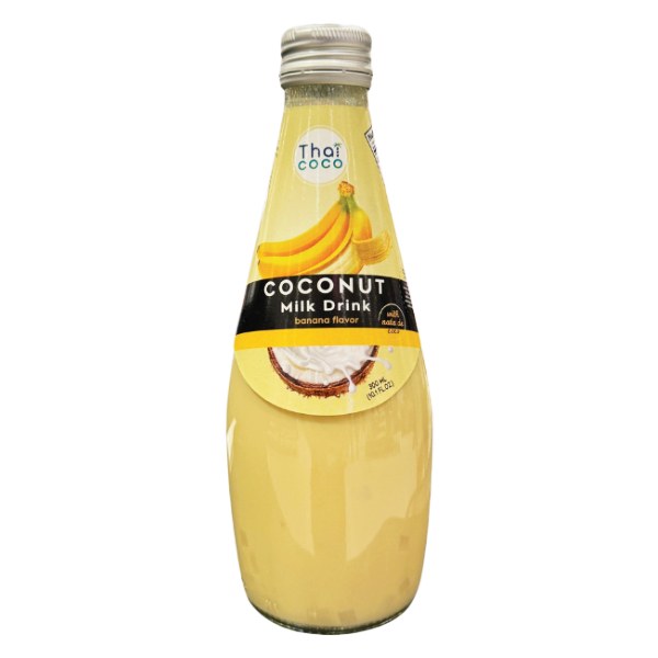 Nước Sữa Dừa Thaicoco Vị Chuối Chai 300Ml