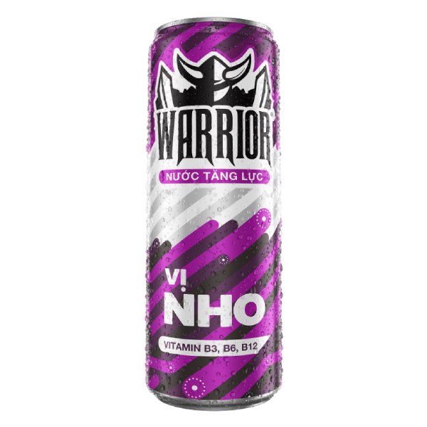 (Only Emartmall) Nước Tăng Lực Warrior Nho Lon 325Ml
