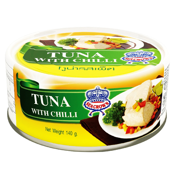 Cá Ngừ Sea Crown Sốt Ớt 140G