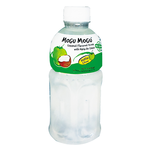 Nước Trái Cây Thạch Dừa Mogu Hương Dừa Chai 320Ml