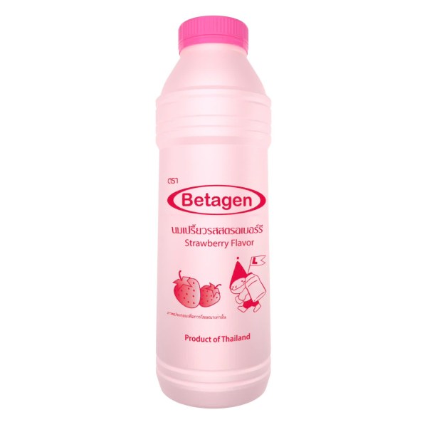 Sữa Chua Uống Men Sống Betagen Vị Dâu Chai 700Ml